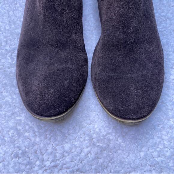 Lucky Brand Brown Leather Ankle Boot 8 - Picture 2 of 9